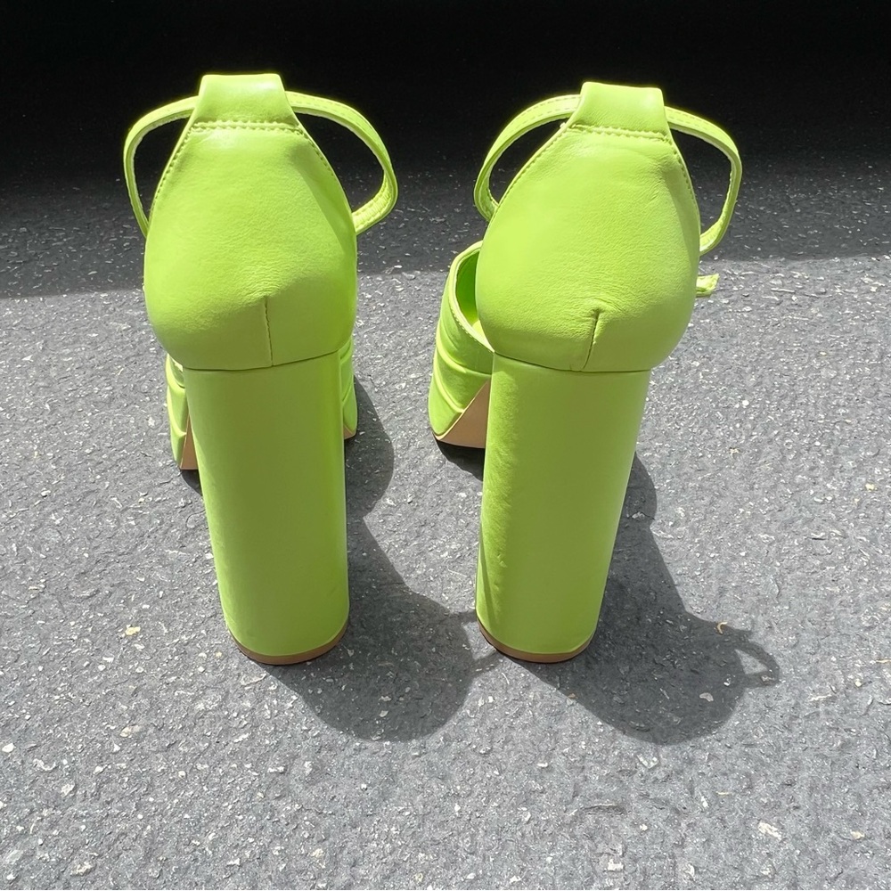 Shein Lime Green Platform Pump - image 7